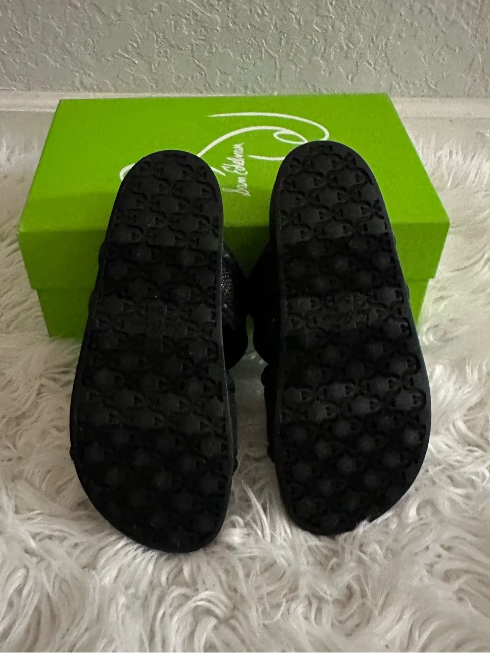 Sam Edelman Rowan Black Luxury Sandals